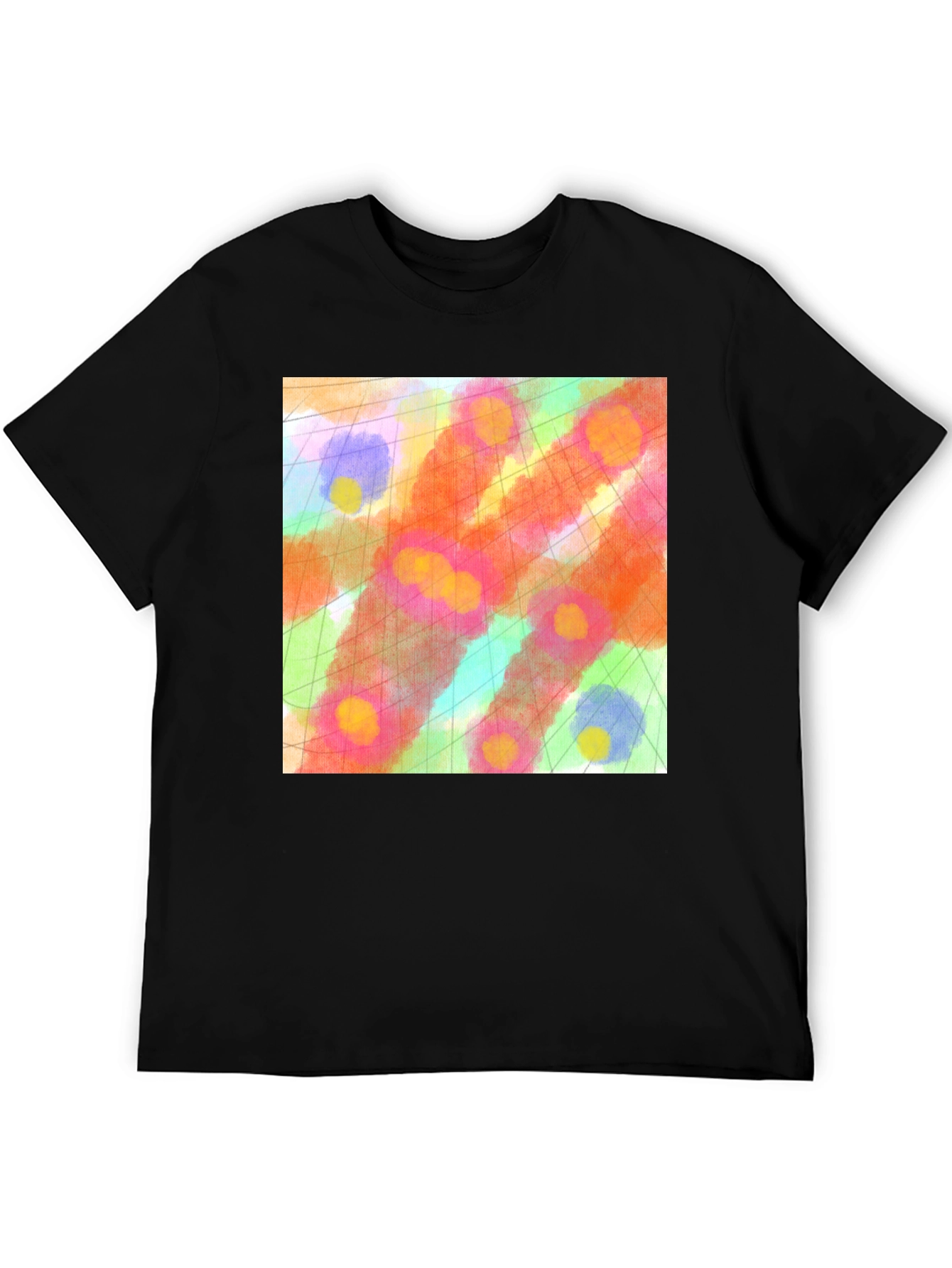 Abstract Art T-Shirt: Colorful Graphic Tee