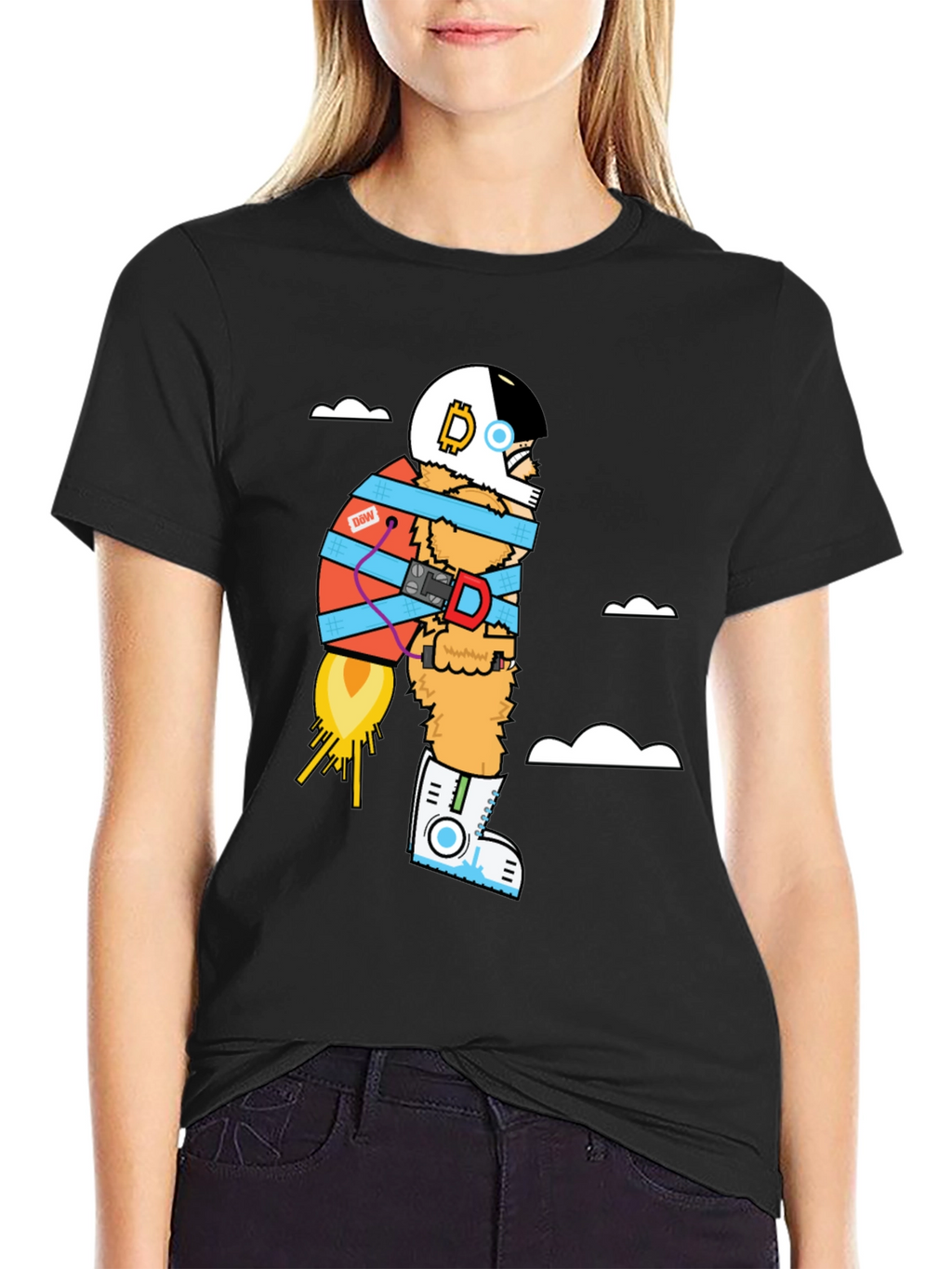 Astronaut Ape T-Shirt - Unique Graphic Tee