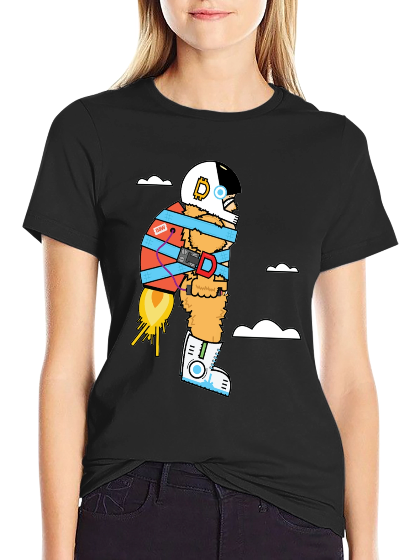 Astronaut Ape T-Shirt - Unique Graphic Tee