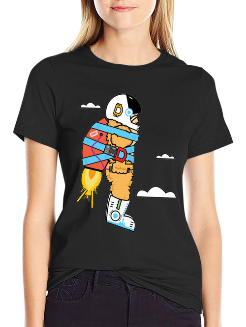 Astronaut Ape T-Shirt - Unique Graphic Tee