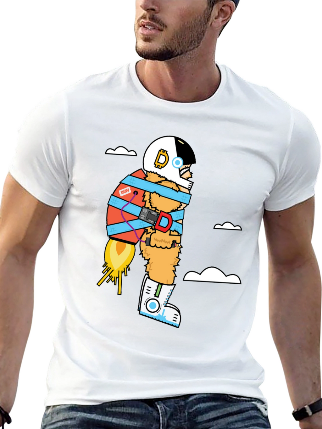 Astronaut Ape T-Shirt - Unique Graphic Tee