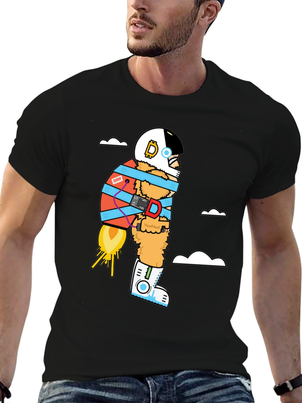 Astronaut Ape T-Shirt - Unique Graphic Tee