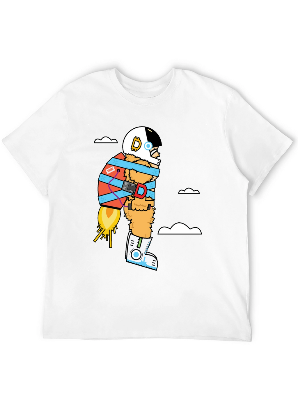 Astronaut Ape T-Shirt - Unique Graphic Tee