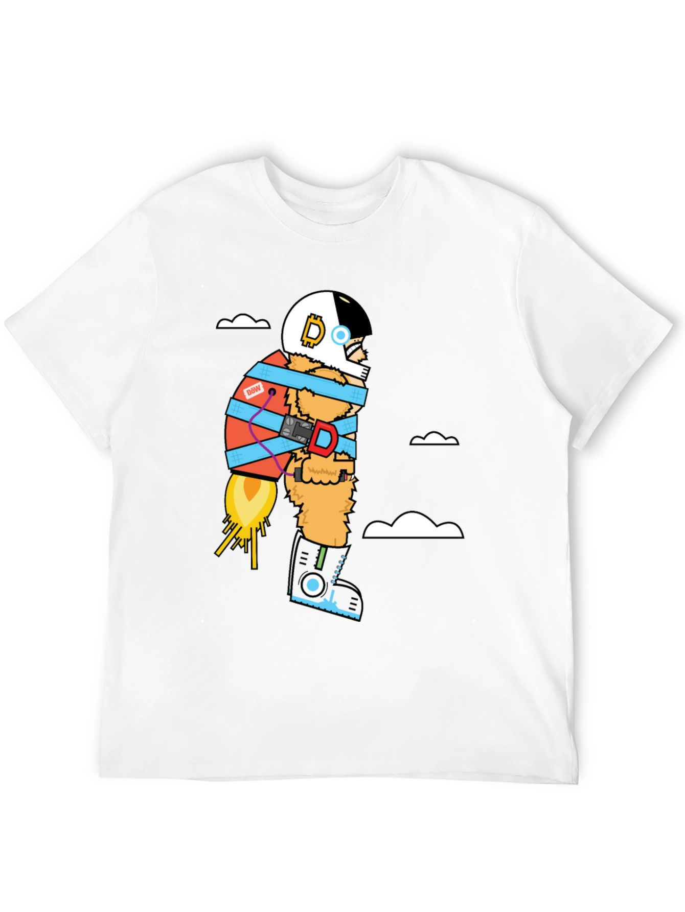 Astronaut Ape T-Shirt - Unique Graphic Tee