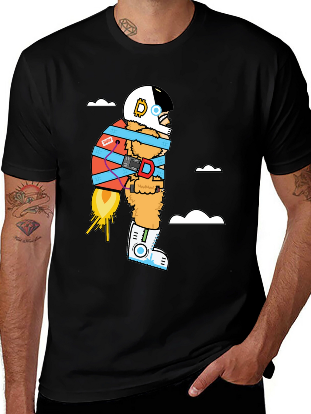 Astronaut Ape T-Shirt - Unique Graphic Tee