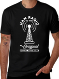 Ham Radio Original Social Network Graphic Tee