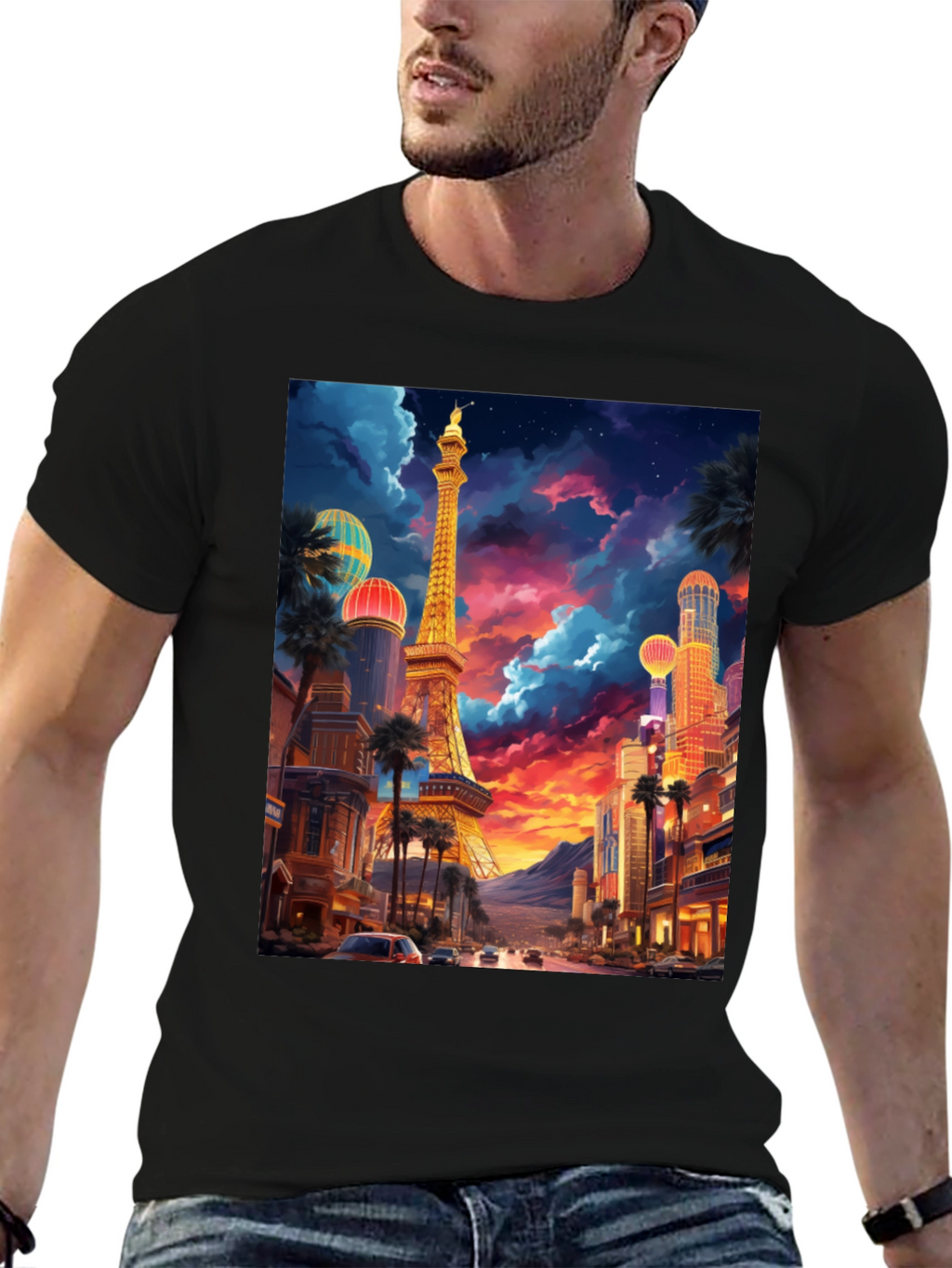 Las Vegas Eiffel Tower T-Shirt