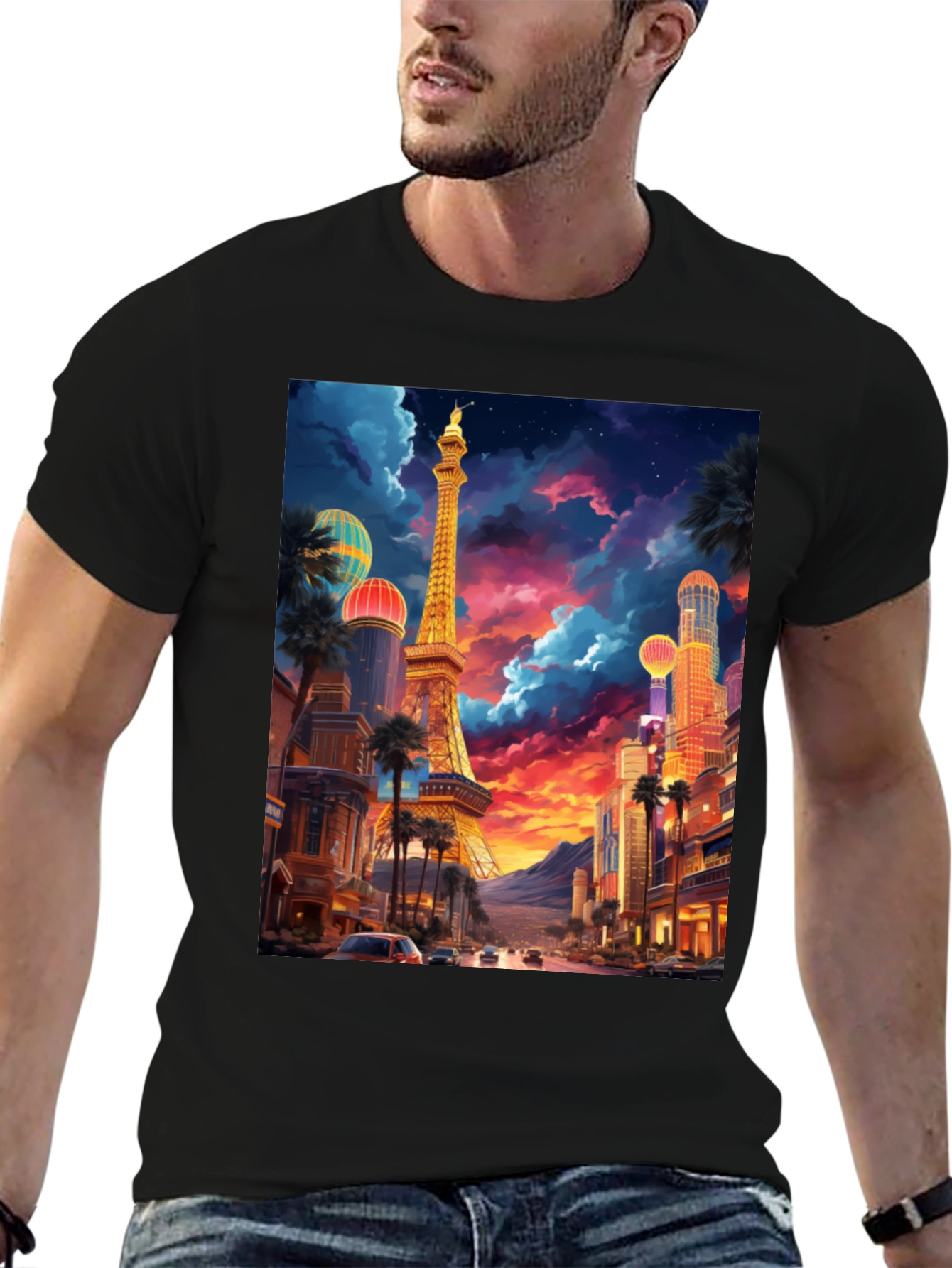 Las Vegas Eiffel Tower T-Shirt