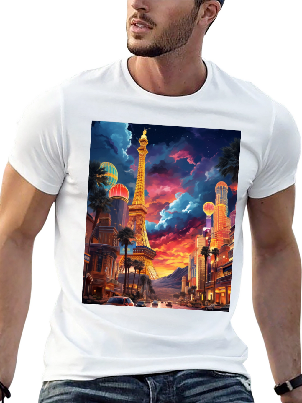 Las Vegas Eiffel Tower T-Shirt
