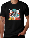Last One Standing Graphic Tee - Cool Gaming Design
