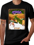 Space Captain Retro Sci-Fi Comic Cover T-Shirt