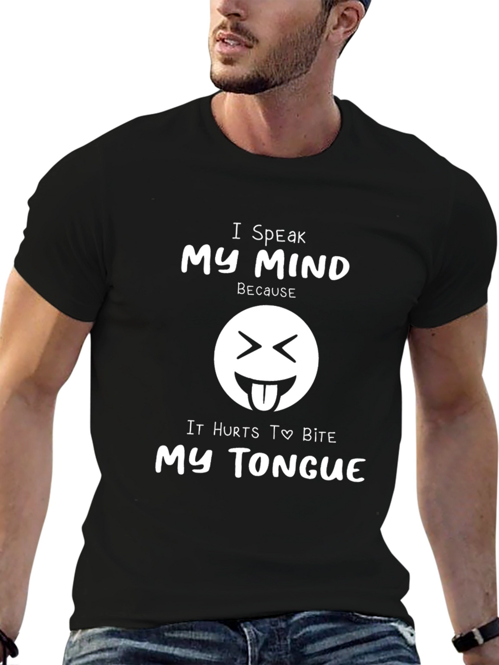 Speak My Mind T-Shirt Funny Graphic Tee