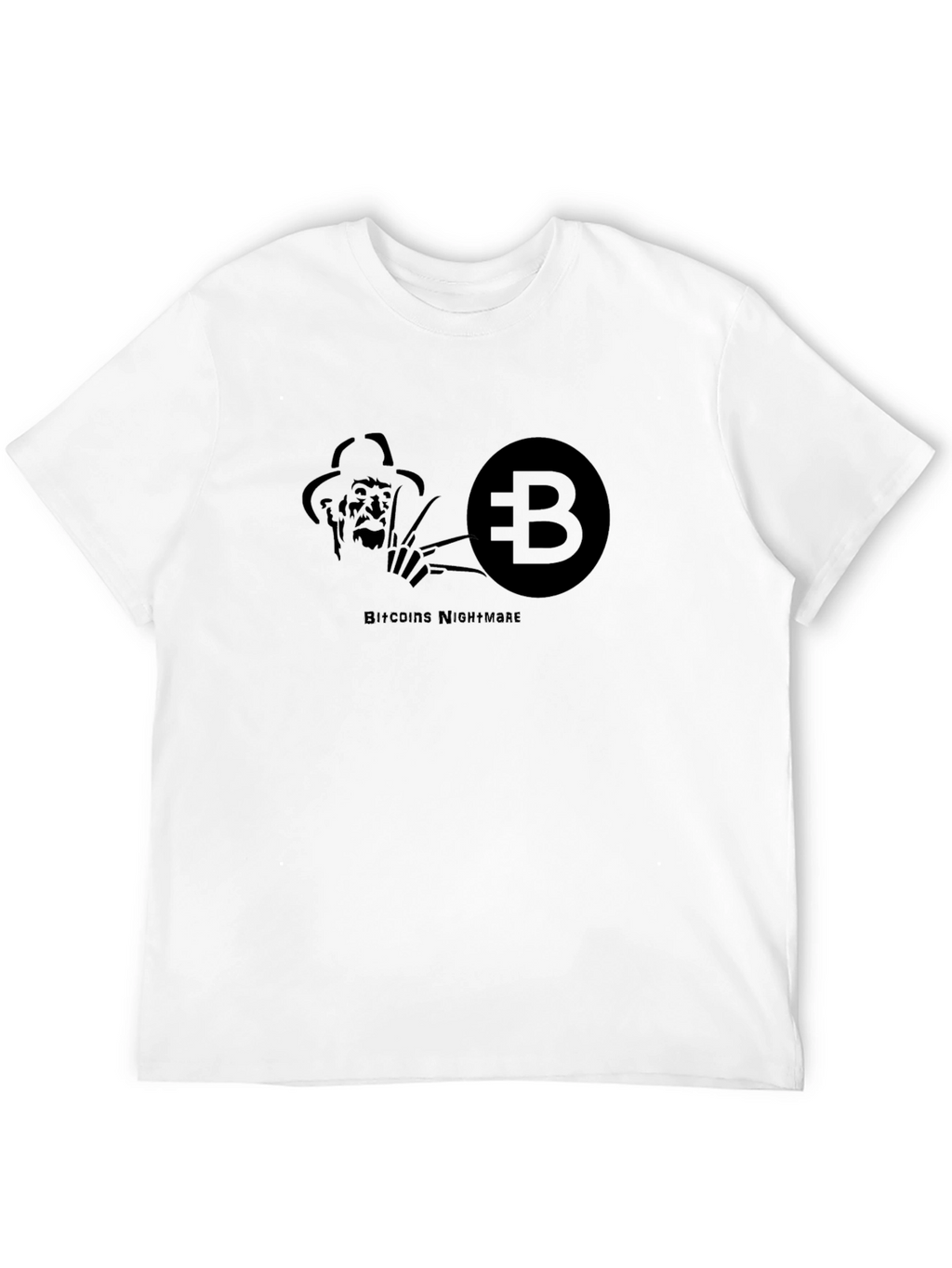 Bitcoin Nightmare Black T-Shirt