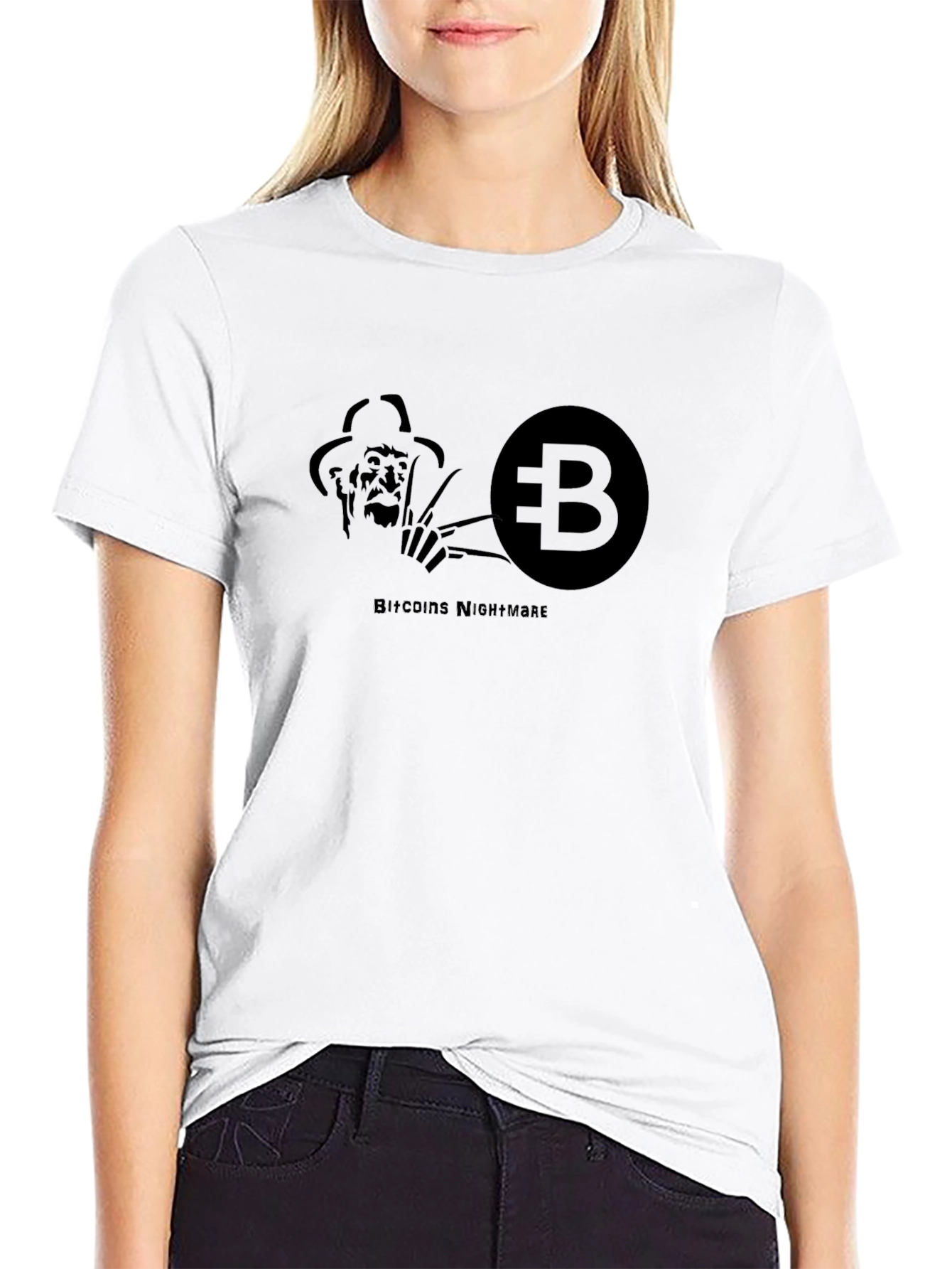 Bitcoin Nightmare Black T-Shirt