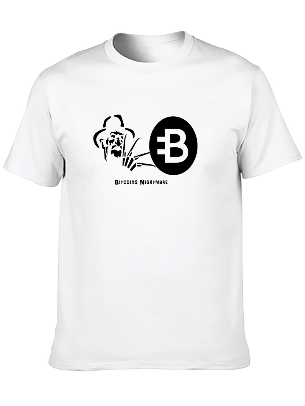 Bitcoin Nightmare Black T-Shirt
