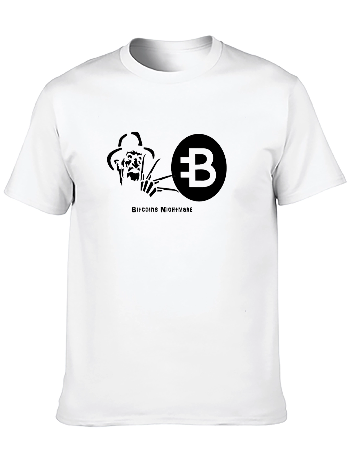 Bitcoin Nightmare Black T-Shirt