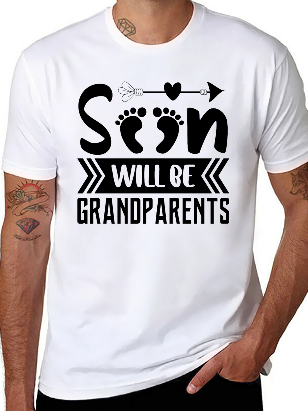 Soon To Be Grandparents Announcement T-Shirt