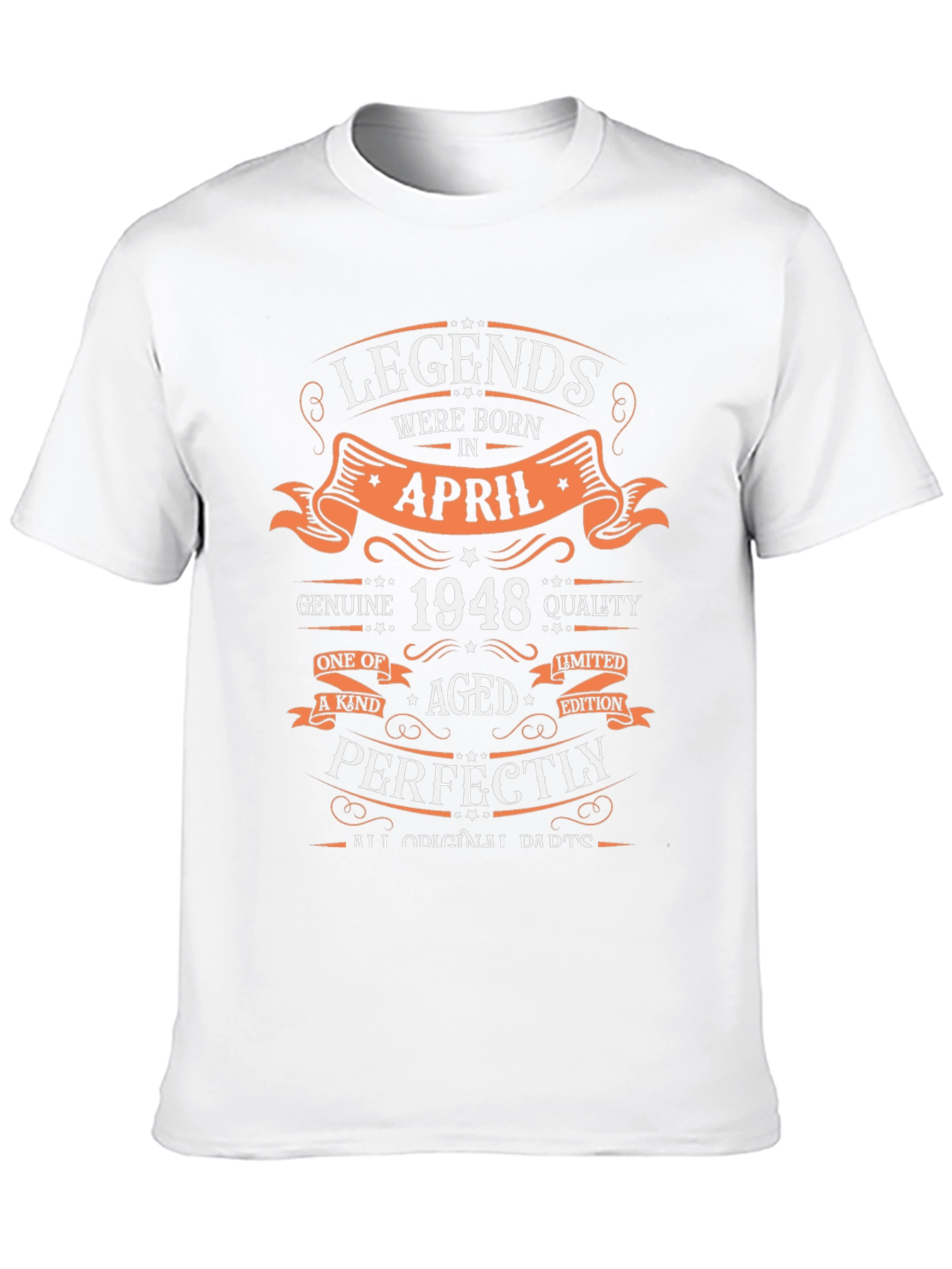 Legends Born In April 1948 T-Shirt