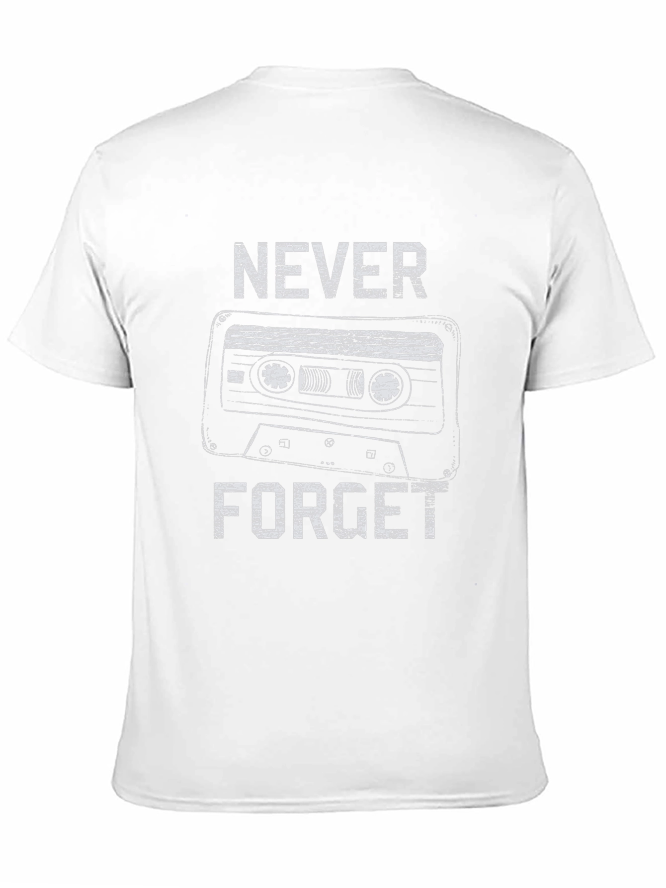Never Forget Cassette Tape Graphic Tee