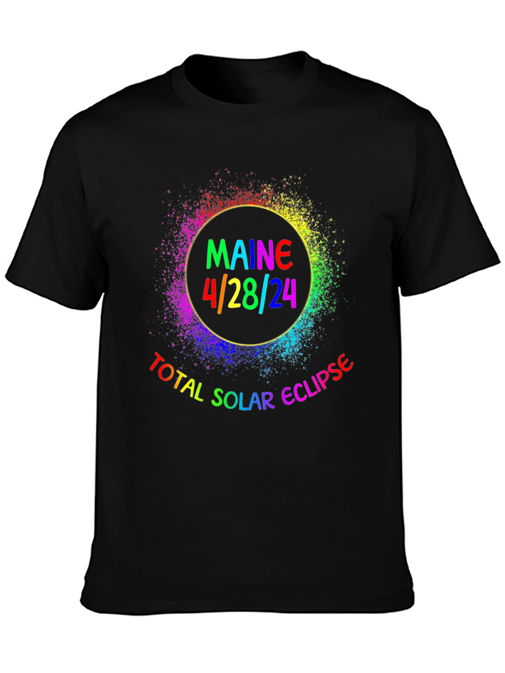 Maine Total Solar Eclipse April 28 2024 T-Shirt