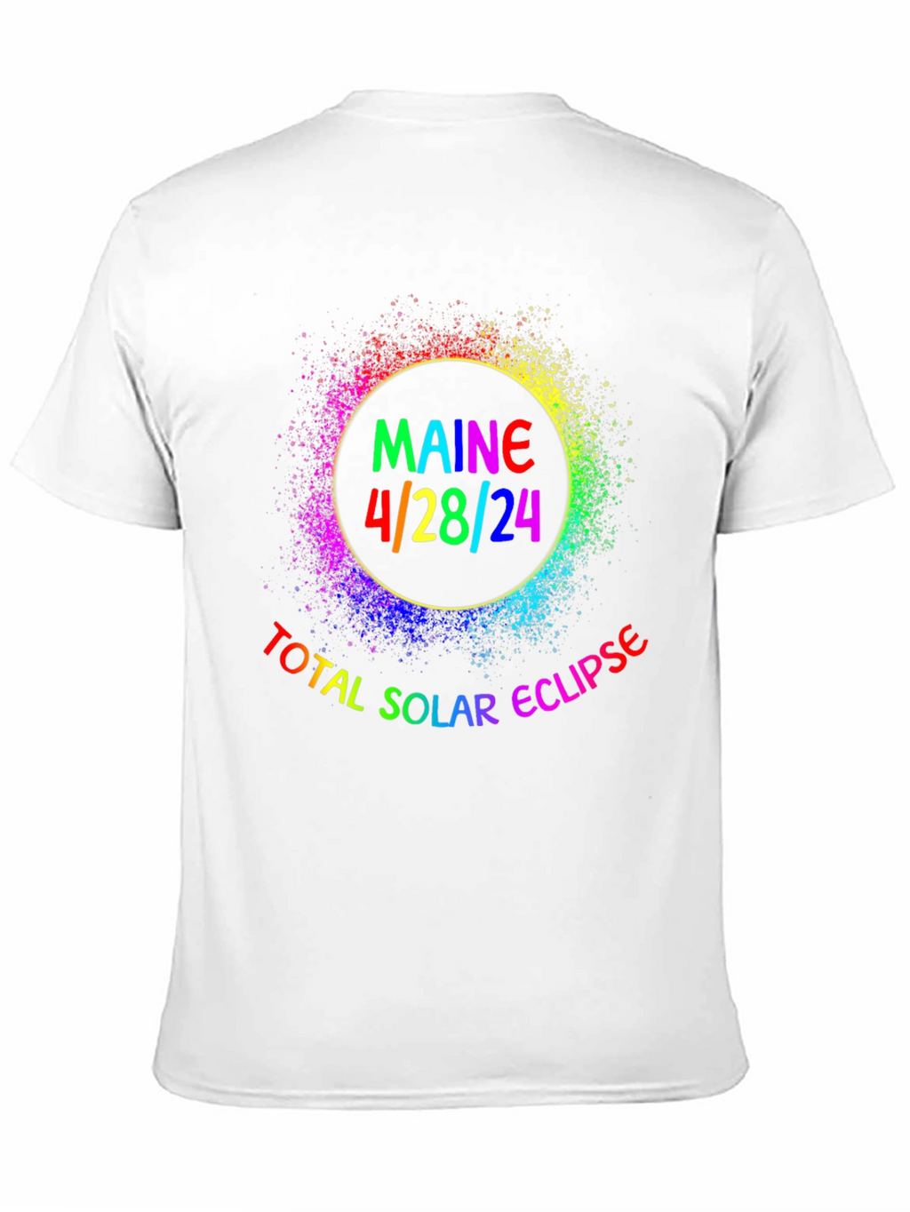 Maine Total Solar Eclipse April 28 2024 T-Shirt