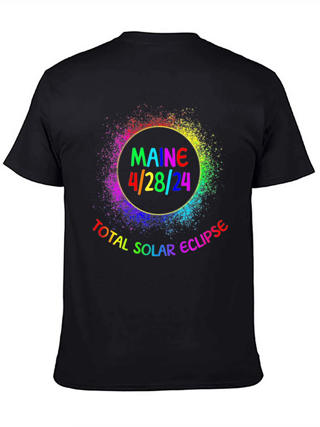 Maine Total Solar Eclipse April 28 2024 T-Shirt