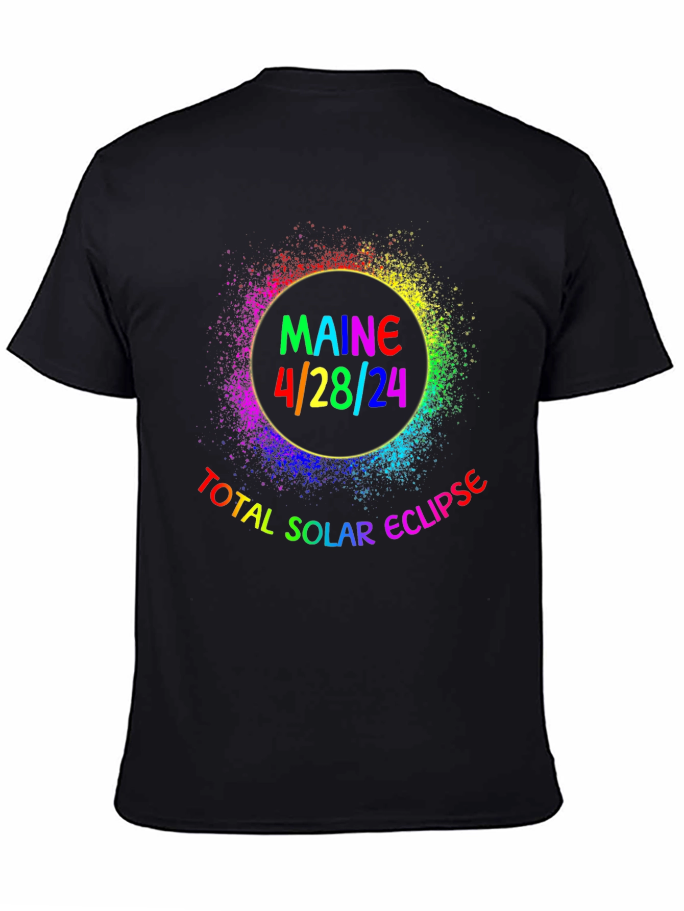Maine Total Solar Eclipse April 28 2024 T-Shirt