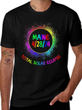 Maine Total Solar Eclipse April 28 2024 T-Shirt