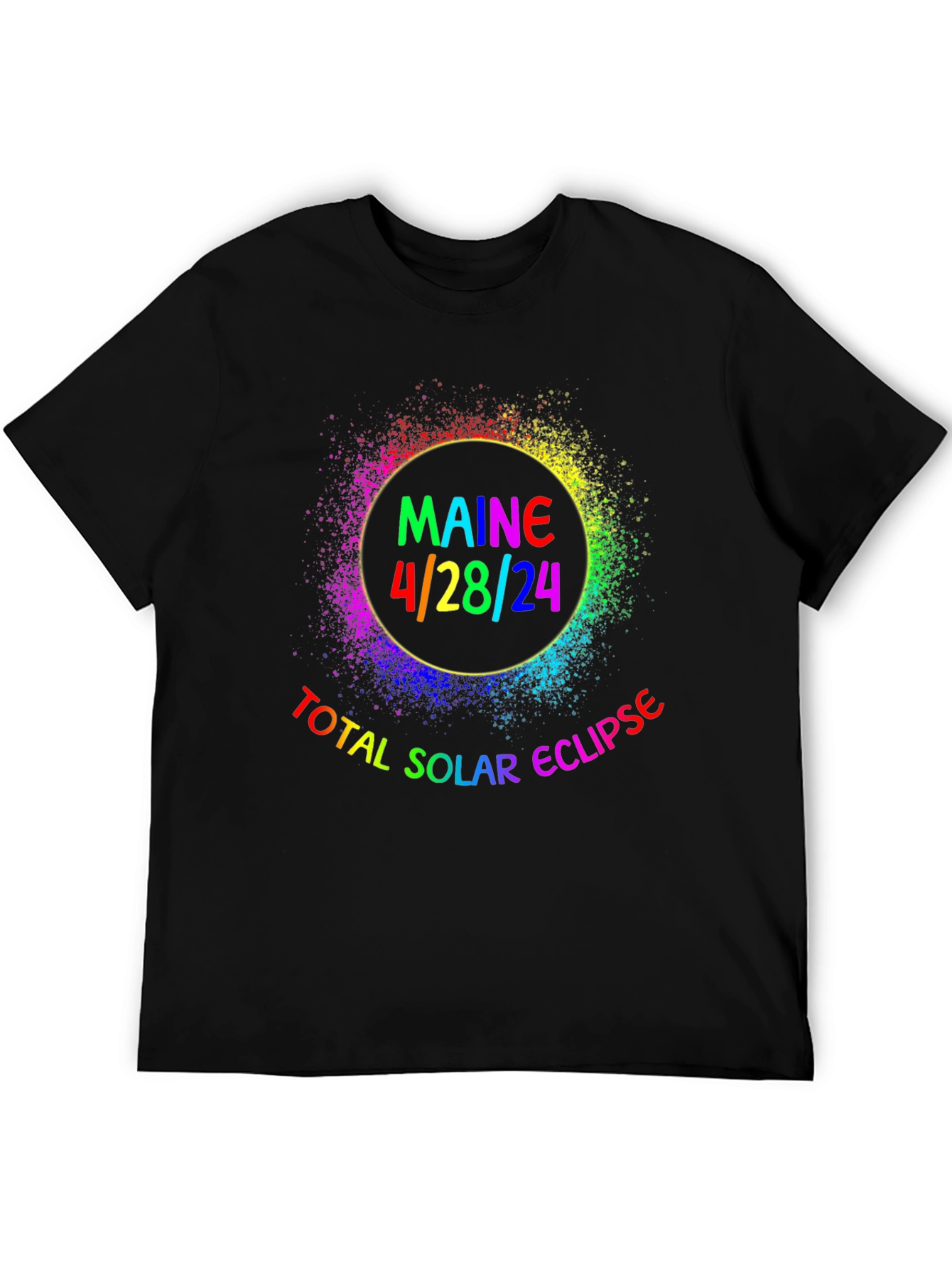 Maine Total Solar Eclipse April 28 2024 T-Shirt
