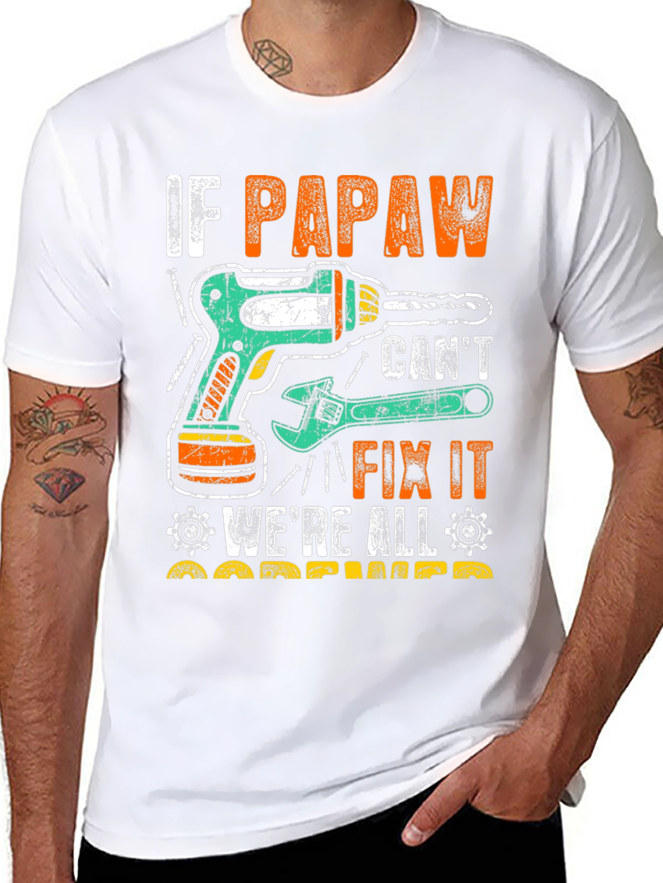 If Papaw Cant Fix It T-Shirt