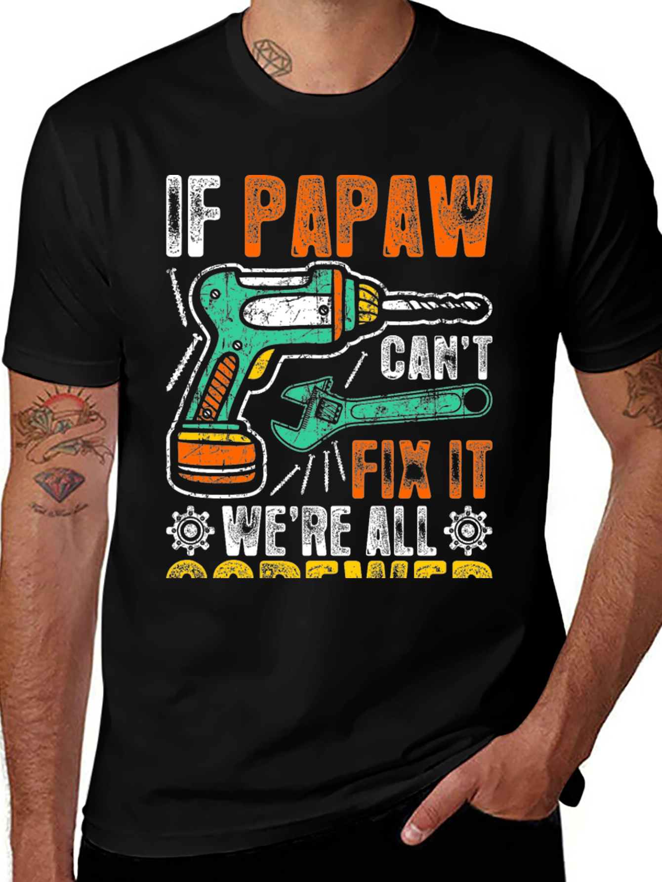 If Papaw Cant Fix It T-Shirt