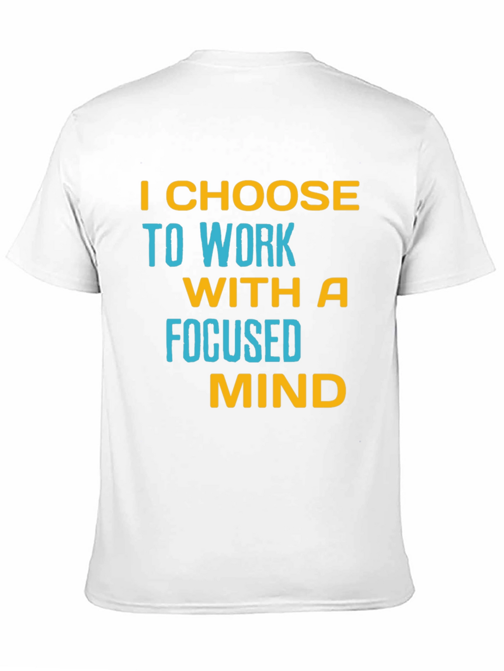 Focused Mind T-Shirt - Motivational Black Tee