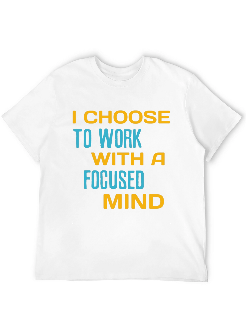Focused Mind T-Shirt - Motivational Black Tee