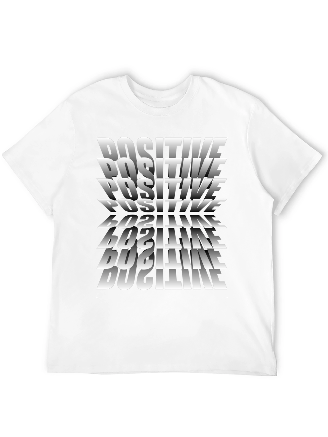 Positive Vibes Black T-Shirt