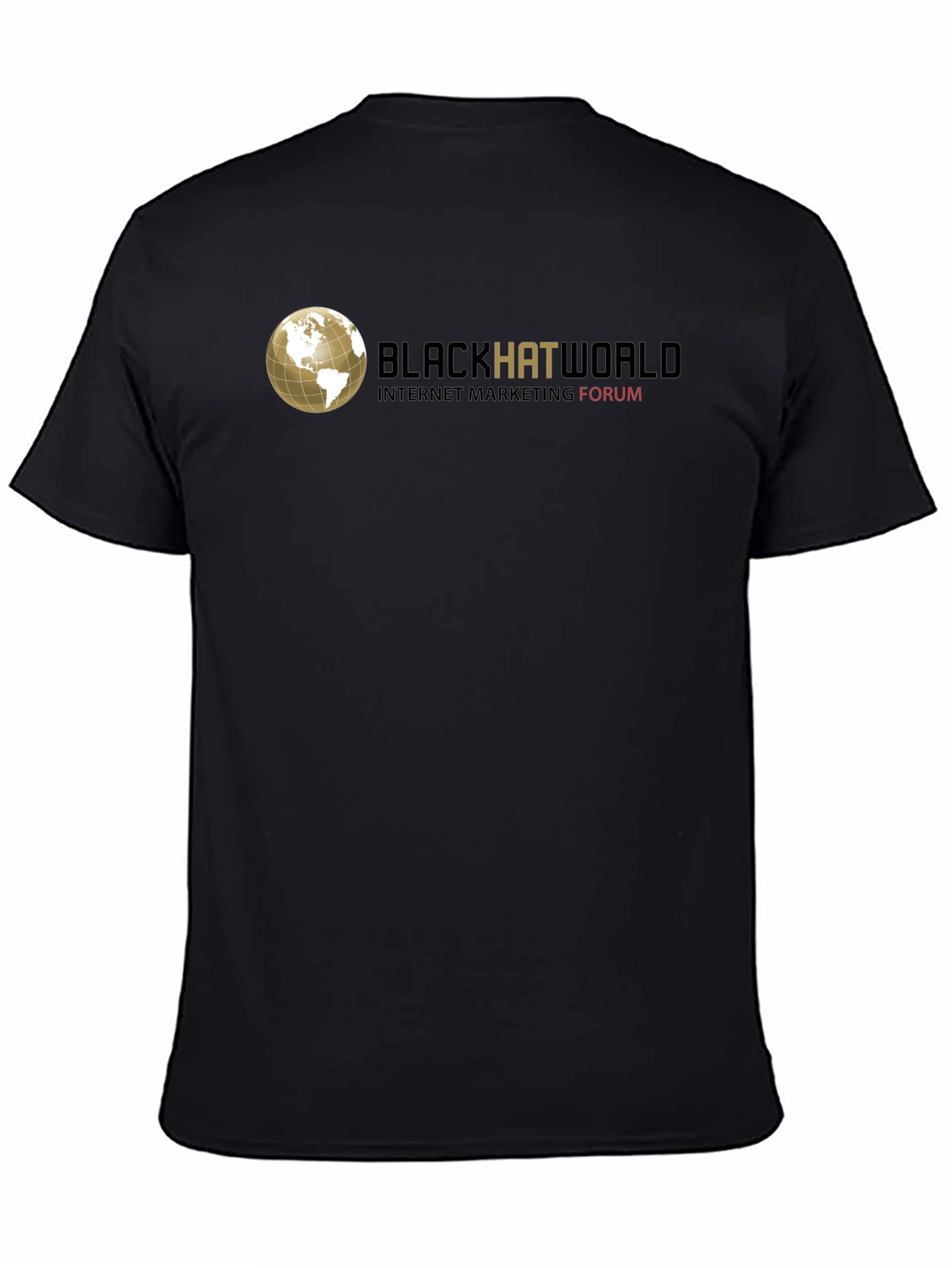 Black Hat World T-Shirt - Internet Marketing Forum Tee