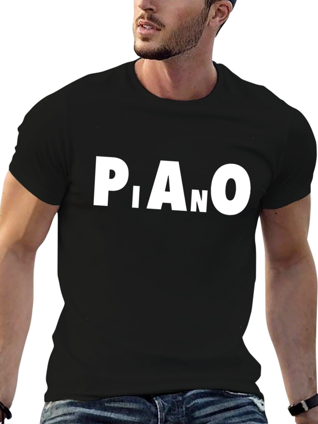 Piano T-Shirt - Funny Chemistry Elements Music Tee