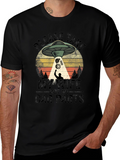 Funny Alien Abduction Car Parts Mens T-Shirt