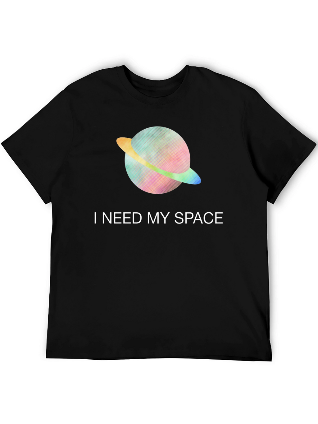 I Need My Space T-Shirt Graphic Tee Saturn