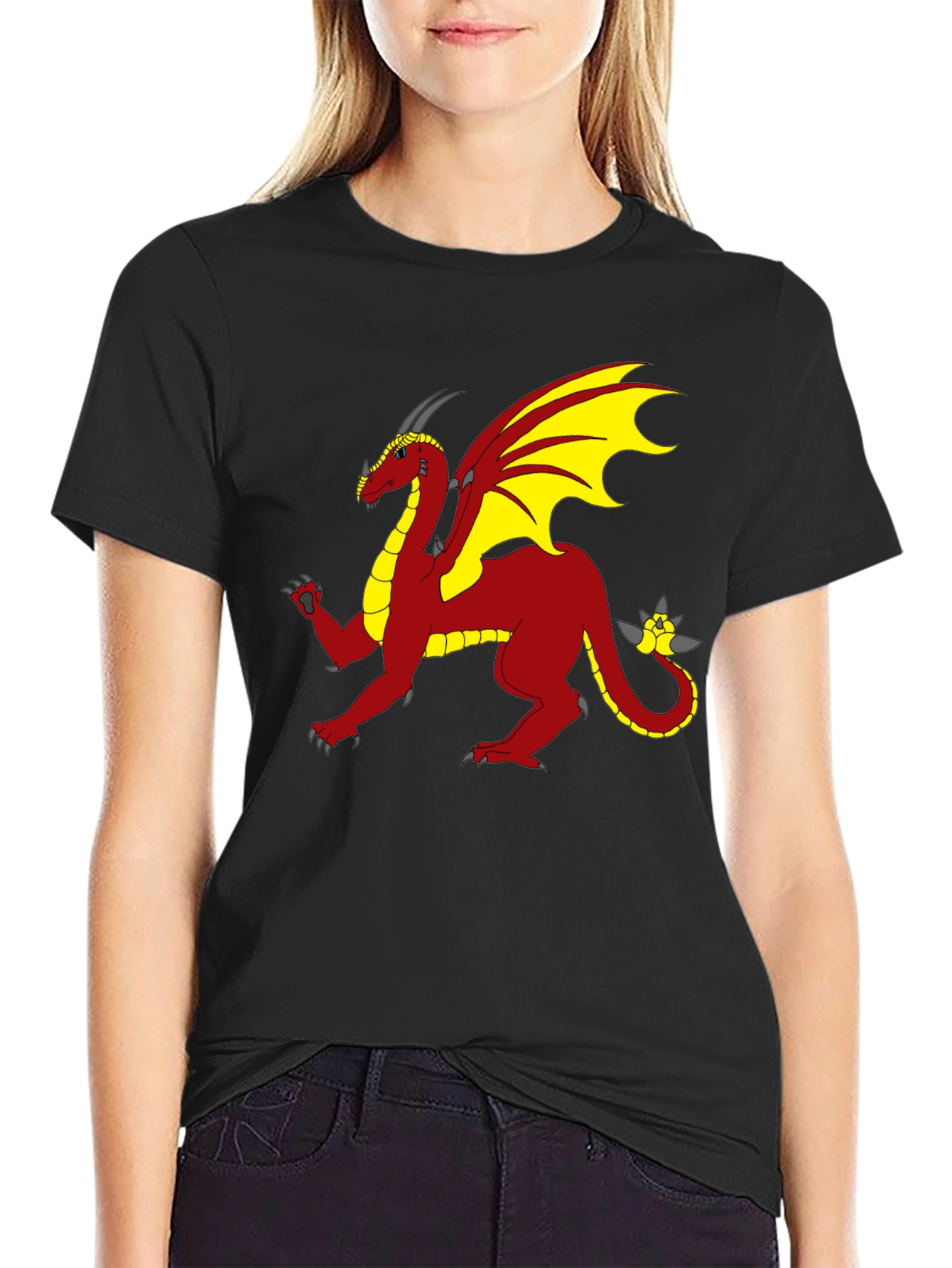 Dragon Graphic T-Shirt - Bold and Unique Design