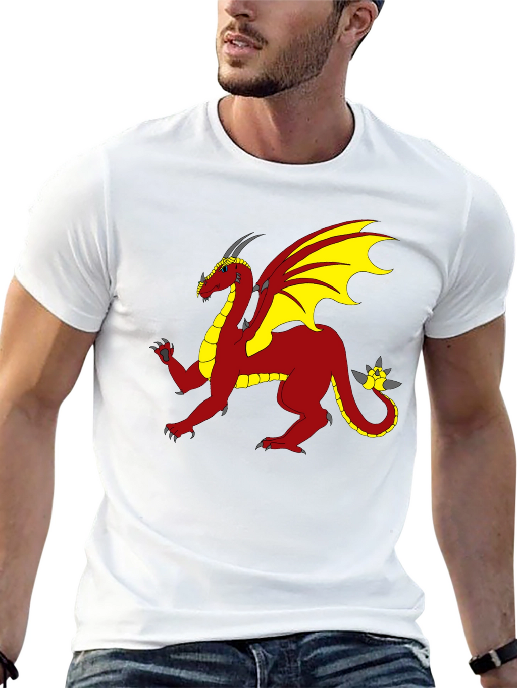 Dragon Graphic T-Shirt - Bold and Unique Design
