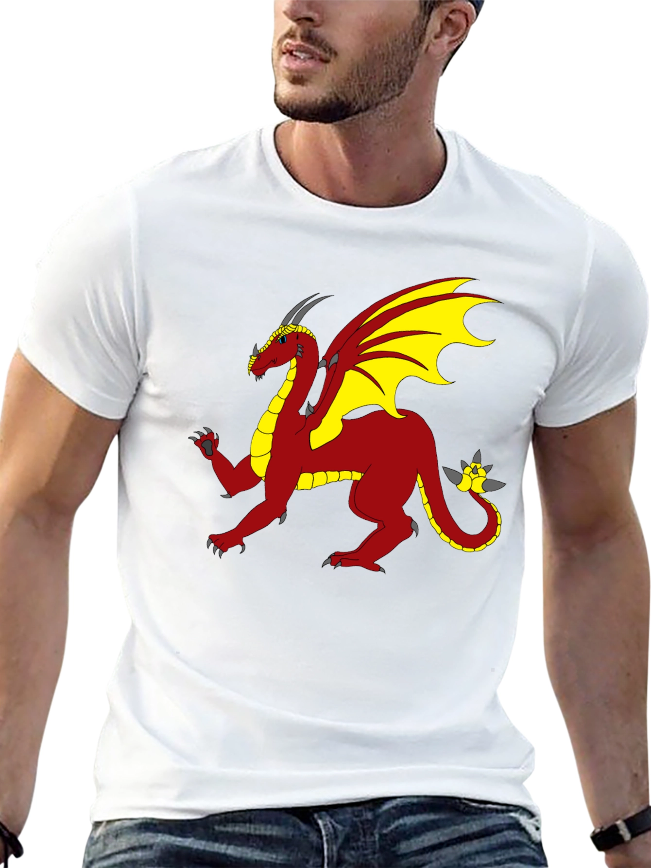Dragon Graphic T-Shirt - Bold and Unique Design