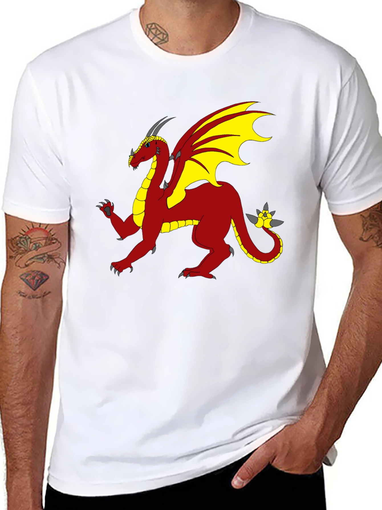 Dragon Graphic T-Shirt - Bold and Unique Design