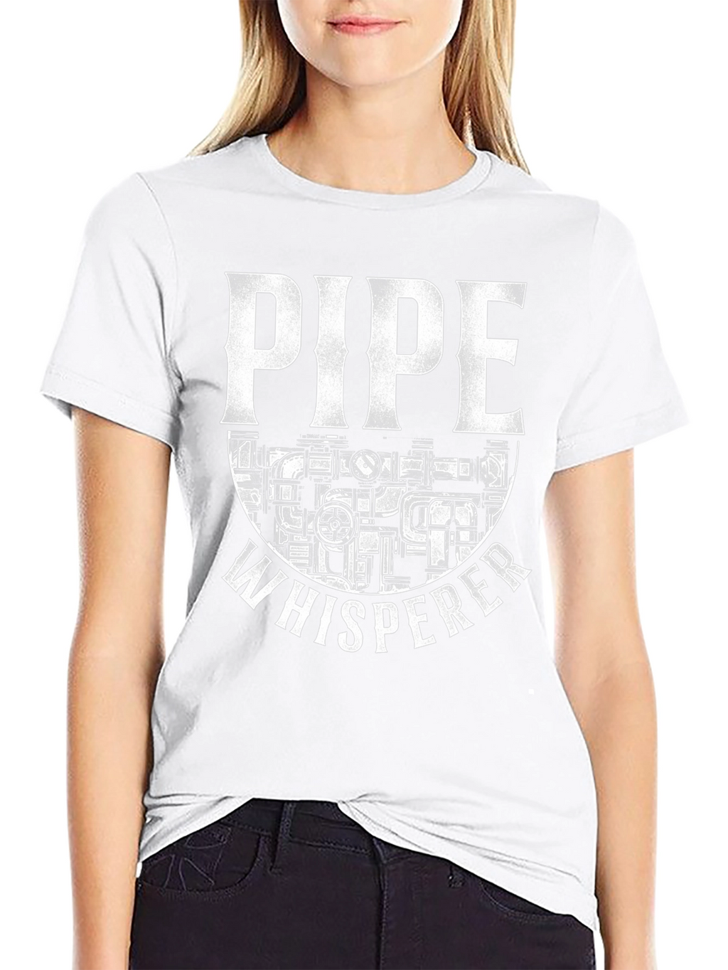 Pipe Whisperer Graphic Tee - Black T-Shirt