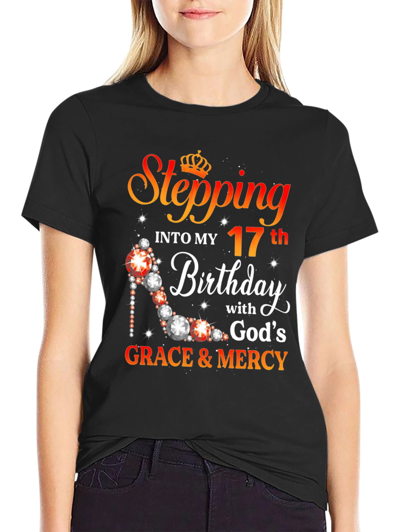 Stepping Into My 17th Birthday T-Shirt