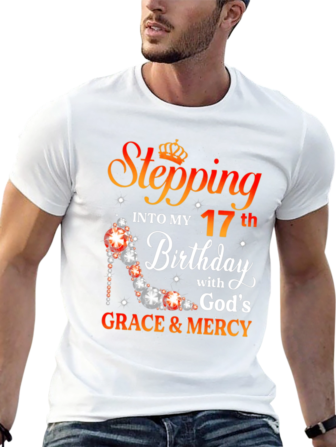 Stepping Into My 17th Birthday T-Shirt
