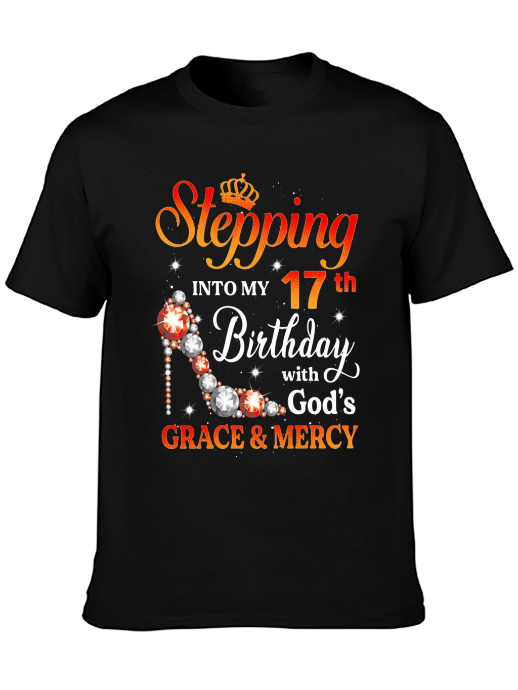 Stepping Into My 17th Birthday T-Shirt