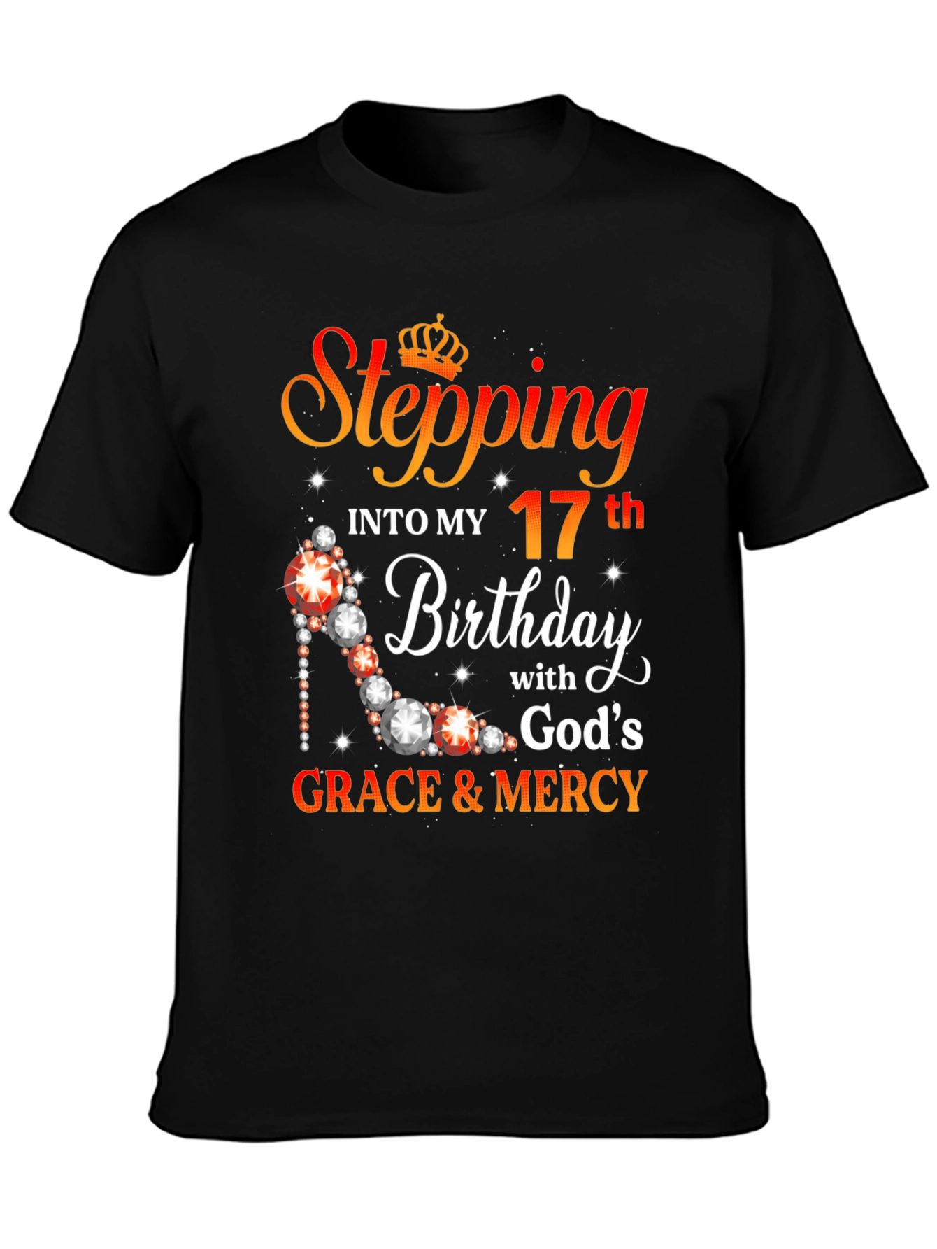 Stepping Into My 17th Birthday T-Shirt