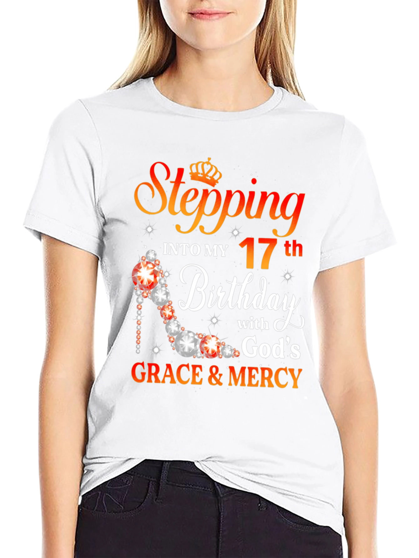 Stepping Into My 17th Birthday T-Shirt