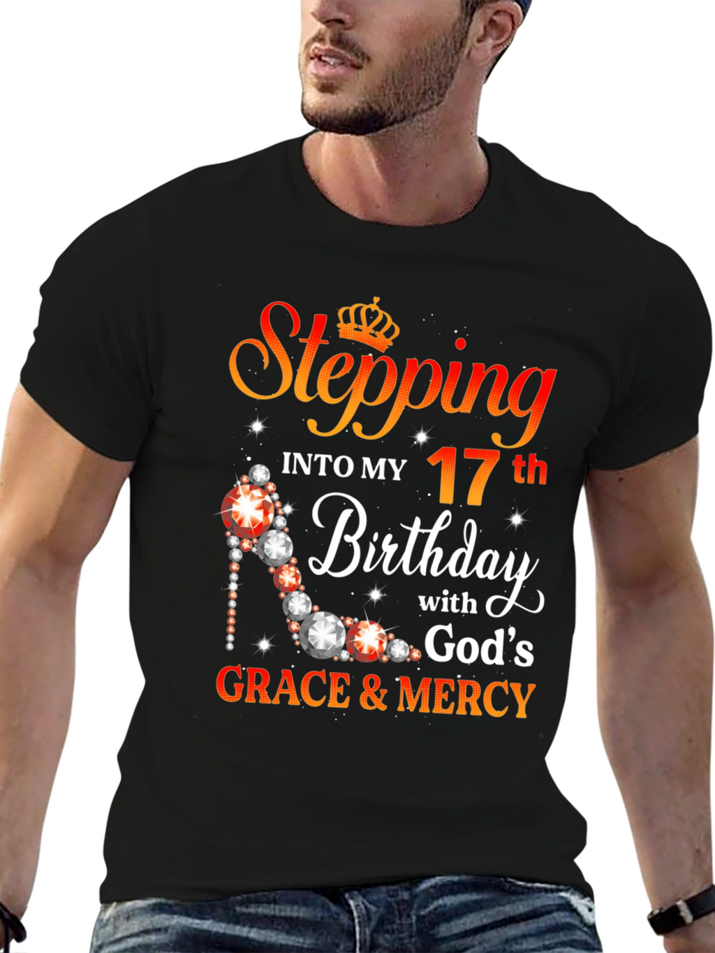 Stepping Into My 17th Birthday T-Shirt
