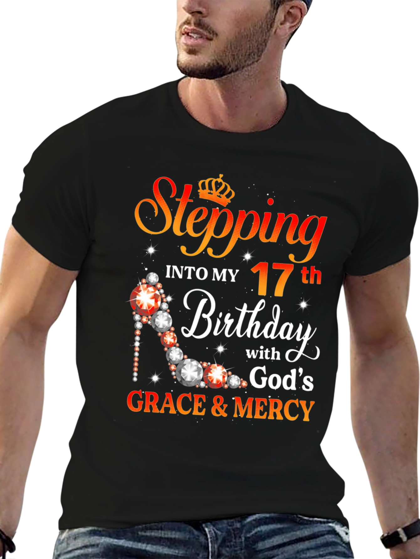 Stepping Into My 17th Birthday T-Shirt
